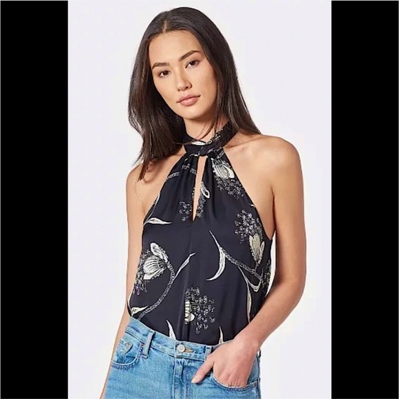 🆕 Joie Cedra B Floral Halter Top - Picture 1 of 4